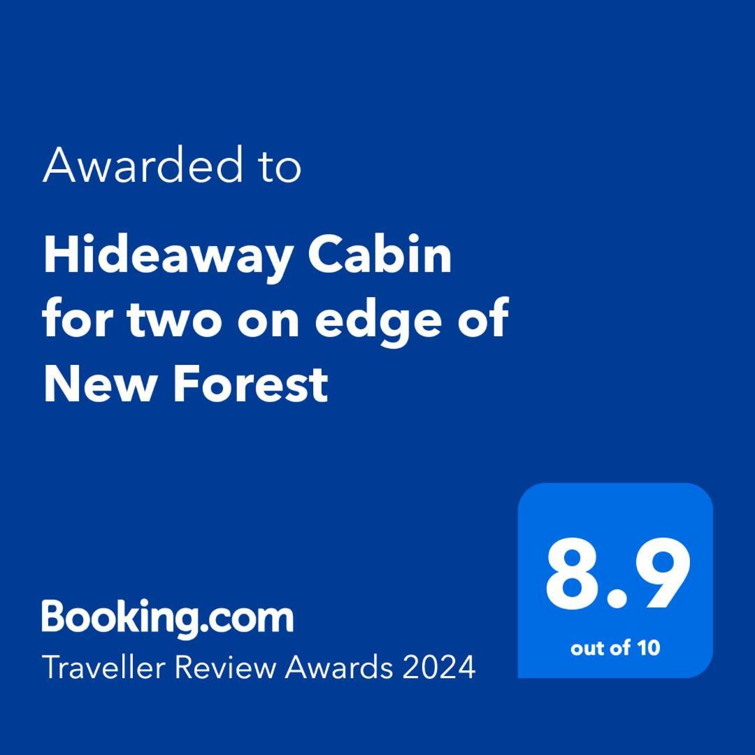 Hideaway Cabin For Two On Edge Of New Forest Hinton  Extérieur photo
